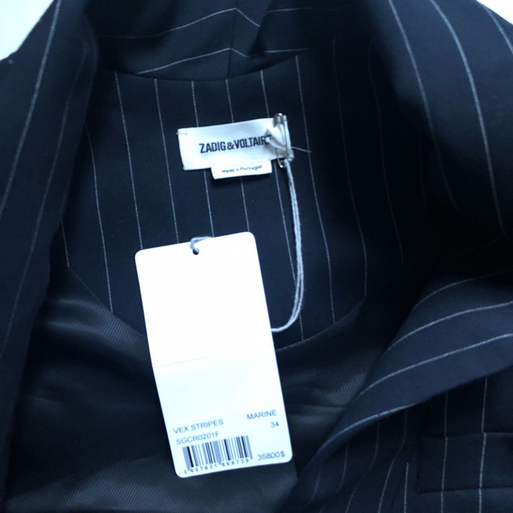 Zadig & Voltaire Vex striped waistcoat - Picture 8 of 8